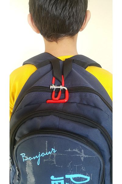 mintikbirler Pack of 40 - School Bag Hanger, Student Desk Hanger, Children's Classroom Organizer Apparatus Organizer