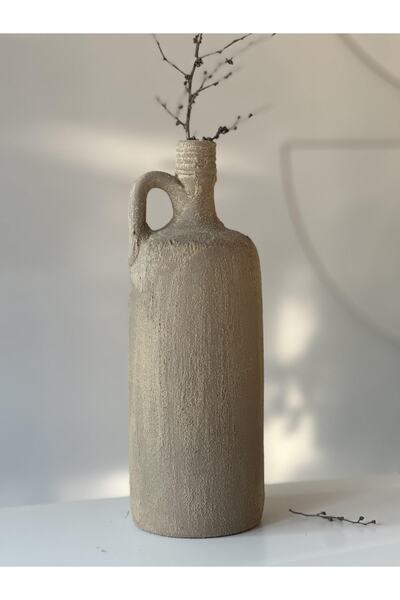 Allegorie.Co Lingo Tek Kulplu Eskitme Şişe Vazo Vizon