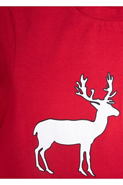 Ozmoz By Mukadder Özden New Year Special Red Long Sleeve Unisex T-shirt