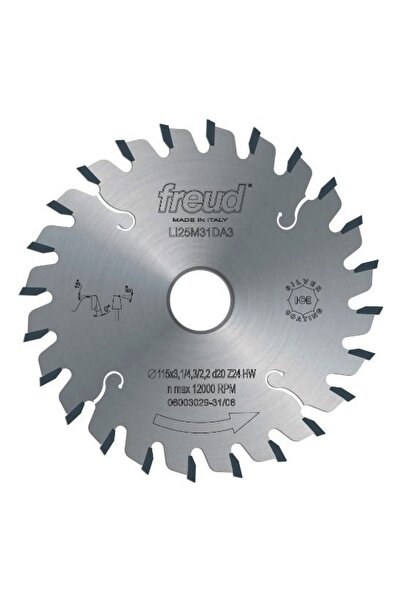 Freud 125*3.1 - 4.3*2.2*20 Z:24 Çizici Elmas Daire Testere