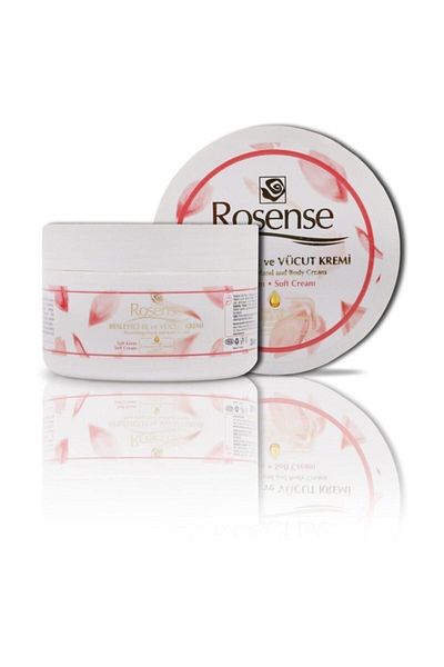 Rosense Soft Cream Rose Extract Nourishing - Hand and Body Cream 250 ml