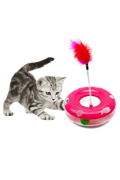 BigBaf Single Layer Furry Fun Cat Toy
