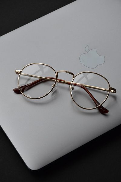 LOOKUP Blue Light Protection Glasses Optical Compatible Can Change Glasses Harry Potter Unisex Gold Transparent Glass