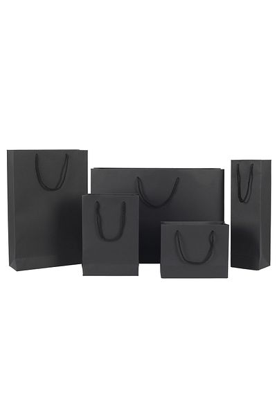 Milim Matbaa Черна чанта за бутилка 10 броя 10,5x35x8,5 см