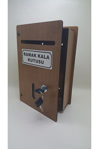 hediyelikevi Büyük Boy Ahşap Ramak Kala Kutusu