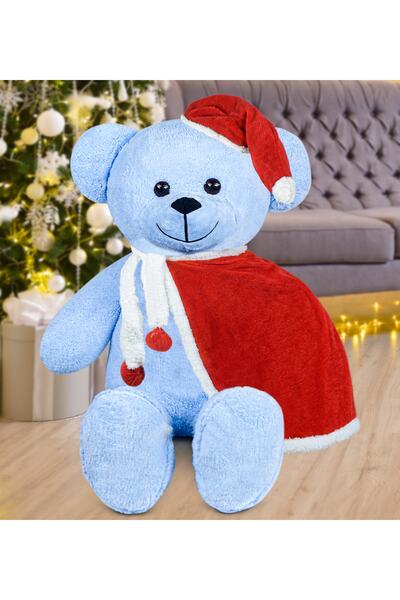 Bora Toys 100 سم كيب سانتا كلوز تيدي بير السنة الجديدة، هدية عيد الميلاد