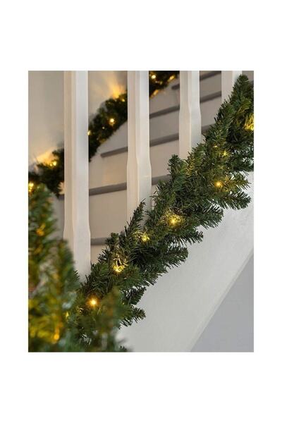 Masalsı Concept Büyük Boy Yılbaşı Çam Dalı 230 Cm Garland -süslemeleri Dahil ...