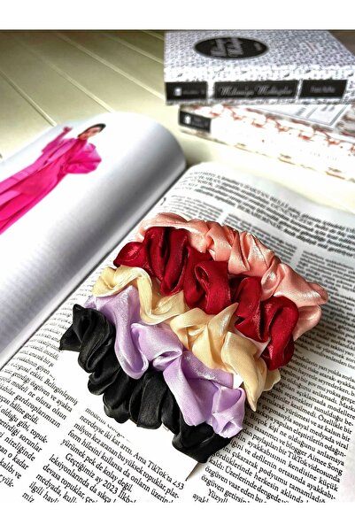 HUby design Rubber Buckle Set Organza 5-Piece Rubber Colored Buckle