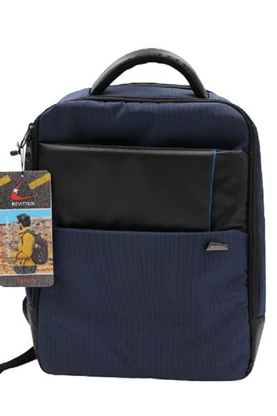 Bevitton Πολυλειτουργικό σακίδιο πλάτης Laptop Anti-Bumps Navy Blue 9005