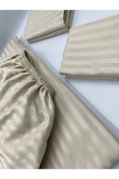 pınarhome collectıon Satin Fitted Sheet + Covered Pillowcase (high Corner Depth) ***Latest Trend***