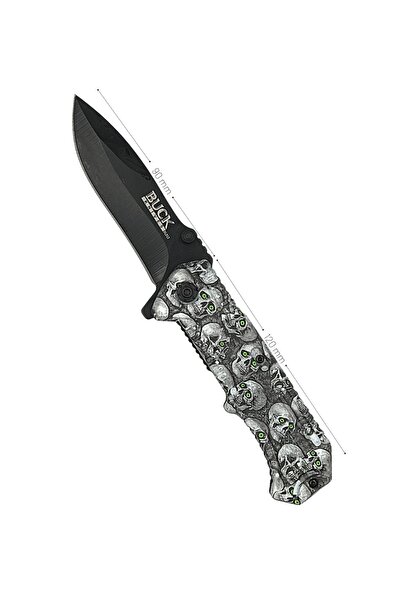 Genel Markalar Knıves Bl212 To Die Karbon Cep Çakısı Kemer Klipsli Siyah Beyaz