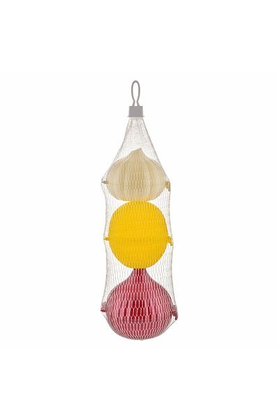 Akkoyunlu home Set of 3 Onion Garlic Lemon Storage Container