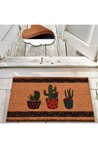 Chilai Home Koko Cactus Door Mat