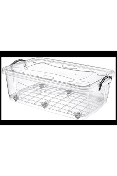 Cosiness Çok Amaçlı Tekerlekli Şeffaf Saklama & Oyuncak Kutusu 2 Li ( 60 Lt 80 Lt )