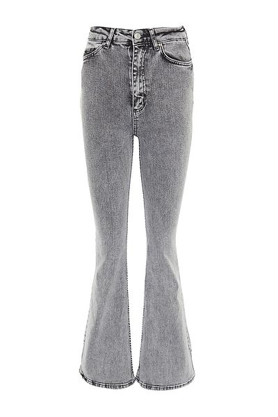 Trn JNS Andre Smoked Flare Leg Jeans High Waist Spanyol Jeans Gatherer (Εξαιρετικά άνετο)