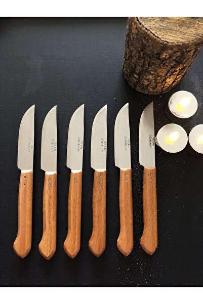 DİBA AVM Osmaniye Yöresel El Yapımı Meyve Sebze Mutfak Bıçak Seti 6 Lı