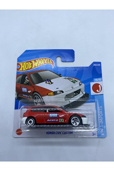 HOT WHEELS Honda Civic Custom Kırmızı