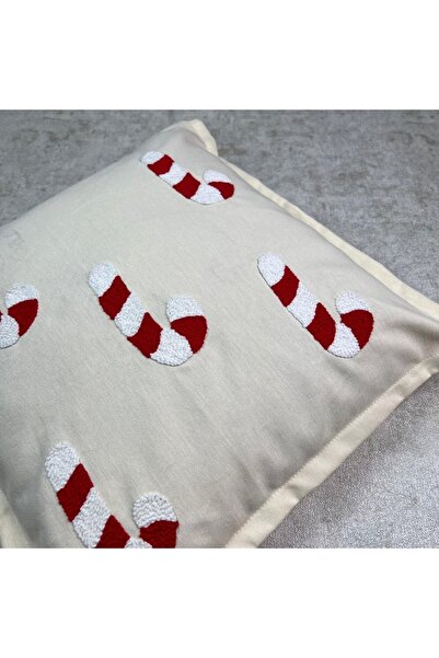 De'Vor غطاء وسادة مطرز بتصميم خاص - سلسلة رأس السنة الجديدة - لكمة عيد الميلاد