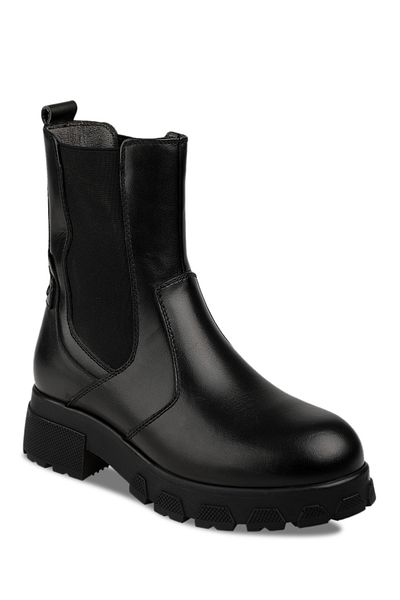 Forelli Ankle Boots - Black - Flat