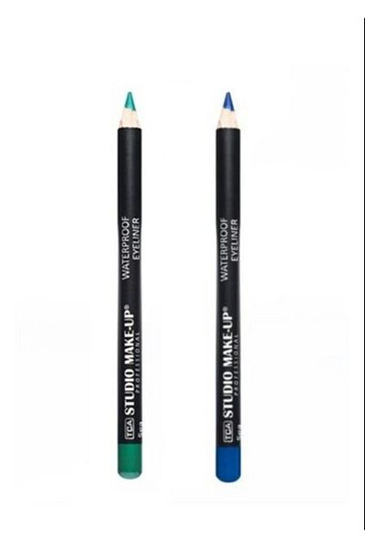 TCA Studio Make Up Studio Make-up Waterproof Eye Pencil -1022-1024 2 Pieces