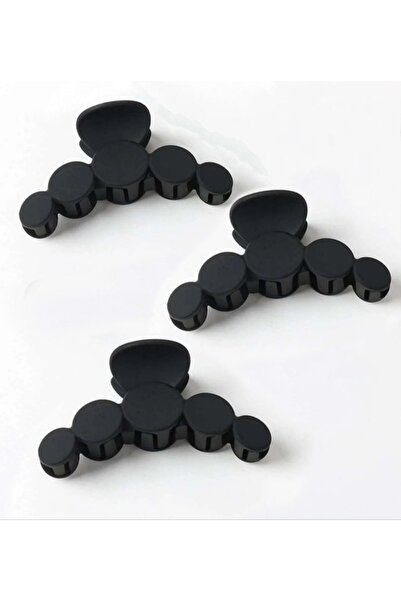 Monalisa Kadın 3'lü Petek Siyah Toka Seti