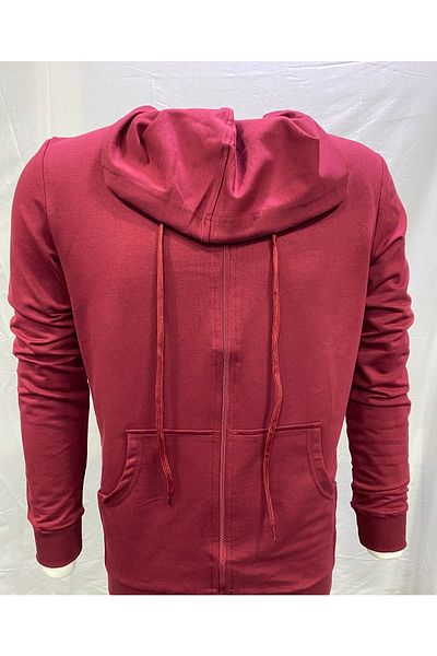 CLASSO Unisex Zippered Hooded Sweatshirt