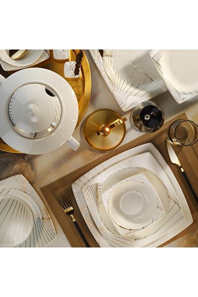 Kütahya Porselen Bone Mare 62 Prc Yemek Tk.dkr.11705