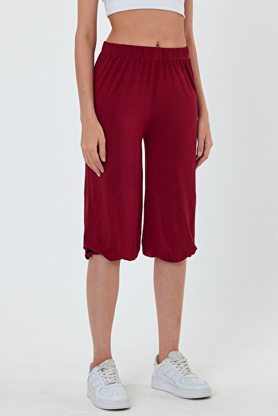 Avones Kadın Bol Pantolon Likralı Viskon Şalvar