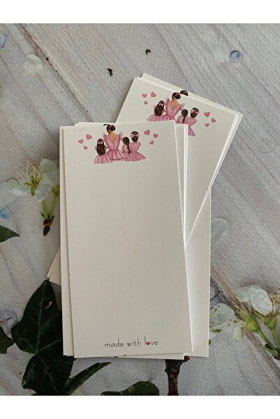 Fa Etiket 6x12 Cm 2'li Toka Kartı