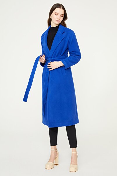 Love My Body Dlouhý kabát - pásek v pase