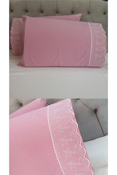 Çeyiz Bahçesi Powder Halemre Pillow Case 50&70