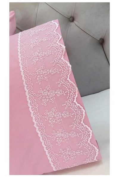 Çeyiz Bahçesi Powder Halemre Pillow Case 50&70