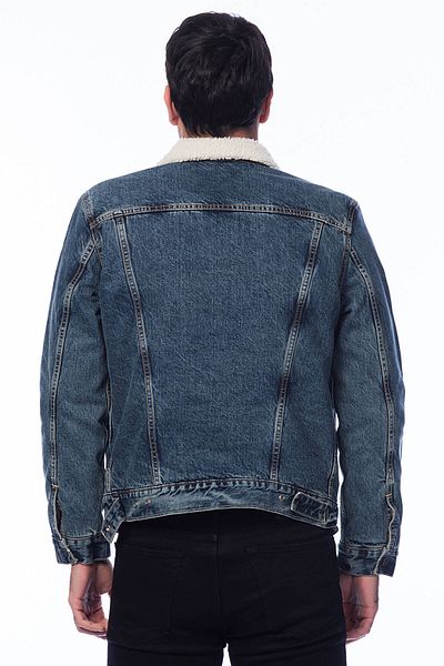 Levi's Levis® Type 3 Sherpa Trucker Men's Denim Jacket