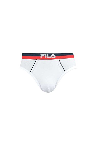 FILA Herren Slip - Briefs, Logobund, Urban, Cotton Stretch, einfarbig, S-2XL