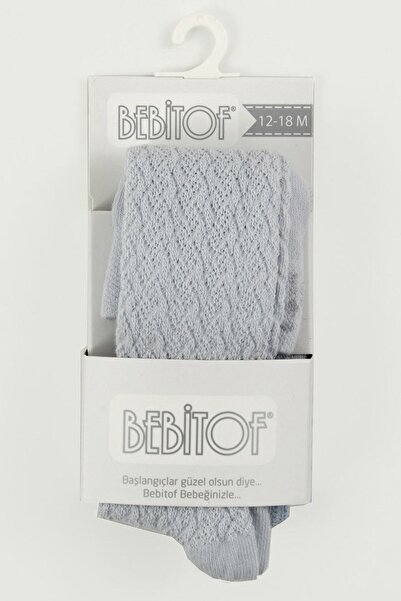 Bebitof Kız Bebek Mavi Külotlu Çorap