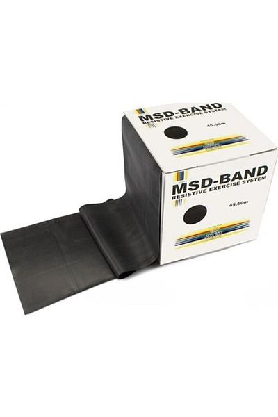MEDİKAL Msd Moves Exercise Band 1 Meter - Pilates Band Black
