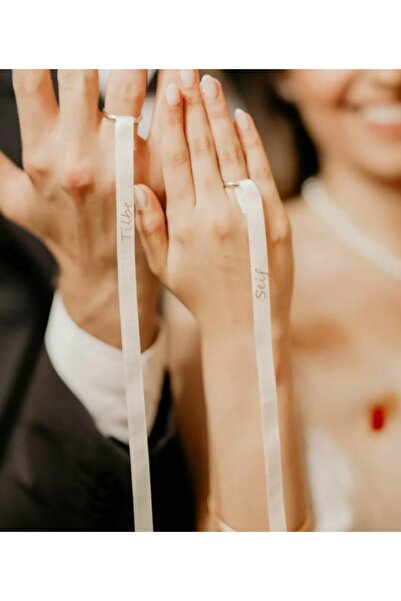 baskıtek Söz Nişan Kurdelesi, Isimli Kurdele, Nişan Hediyesi, Söz Hediyesi, K...