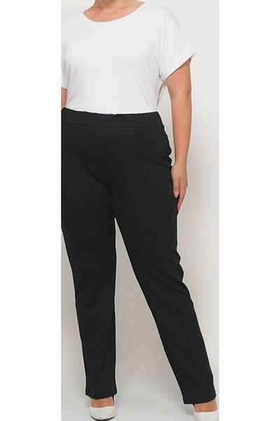 ECE GİYİM Steel Woven Trousers with Elastic Waist