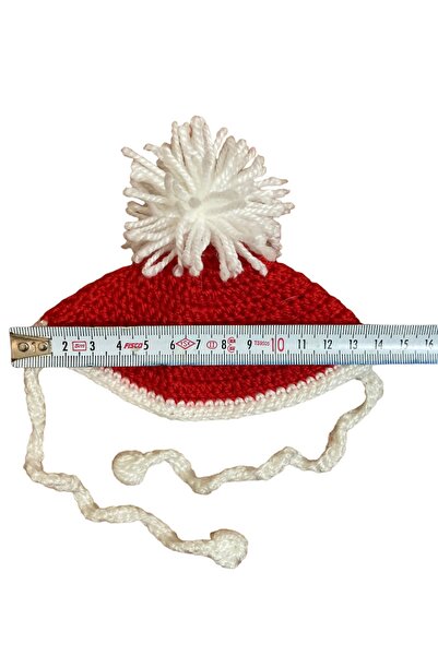 Lets Get Pet Mudanya Noel Şapka Kaşkol Kedi Köpek Yeni Yıl Seti