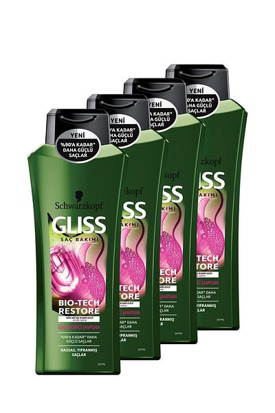 Gliss Bio-tech 500 ml Strengthening Shampoo -