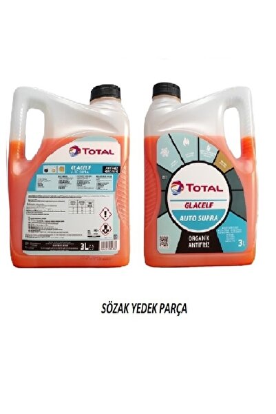 TOTAL Glacelf Kırmızı Antifriz 3 Lt