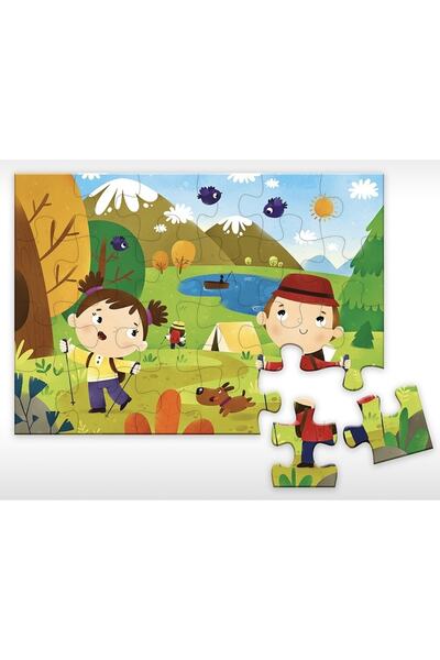 eolo yayınları 24 Parça Puzzle - Doğa Yürüyüşü