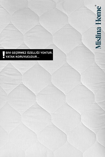 Mislina Home Mislina Kapitone Eko Tek Kişilik Yatak Koruyucu Fitted 90x190
