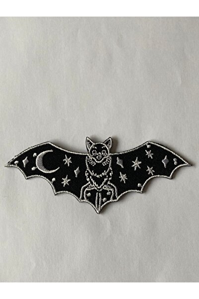 StüdyoÜmitTişört Yarasa Gothıc Patch-peç,arma Ve Kot Yaması
