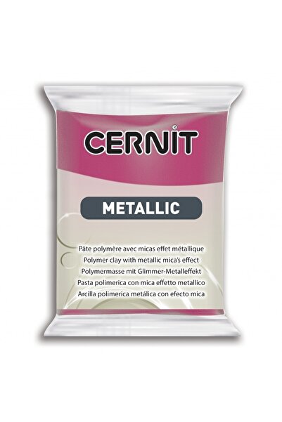 Cernit Metallic Polimer Kil 56 gr460 Magenta