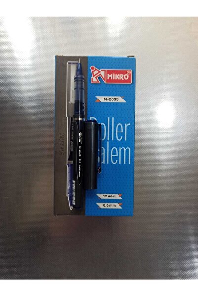 Mikro Roller Kalem M-2035 Mavi 1 Düzine
