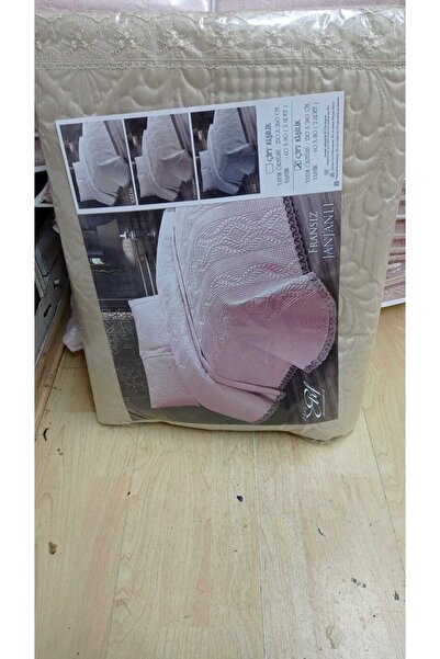 bursa çeyiz Fransız Güpürlü Kdk Yatak Örtüsü - 3 Parça