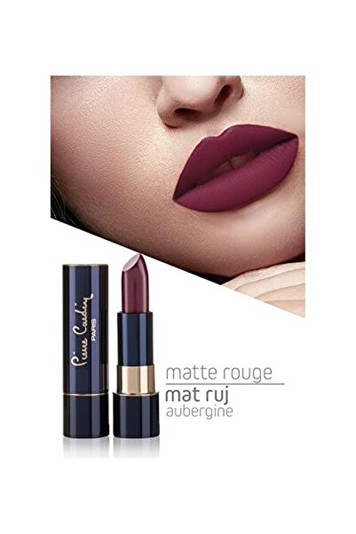 Pierre Cardin أحمر شفاه غير لامع - أوبيرجين