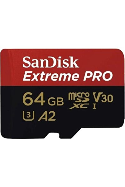 SanDisk 64gb Extreme Pro Sdsqxcu-064g-gn6ma Mıcro-sd Hafıza Kartı