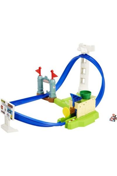 mattel Hotwheels Mario Kart Keskin Dönüşler Pist Hgk59 Lisanslı Ürün